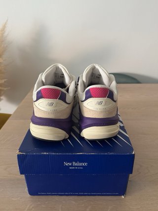 New Balance 990 Beige/Morado