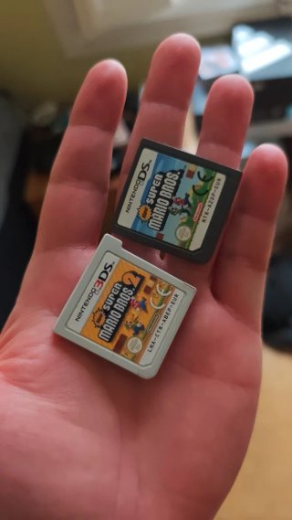 Super Mario Bros DS y super mario bros 2 (3DS)