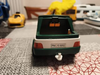 Coche Playmobil Verde y Blanco
