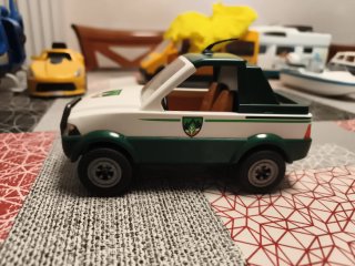 Coche Playmobil Verde y Blanco
