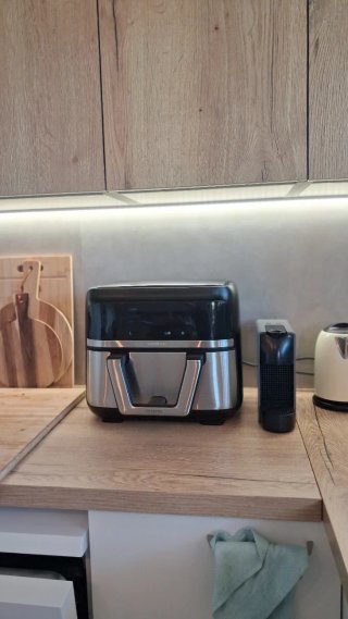 Cecotec Freidora Aire Doble Espacio