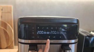 Cecotec Freidora Aire Doble Espacio