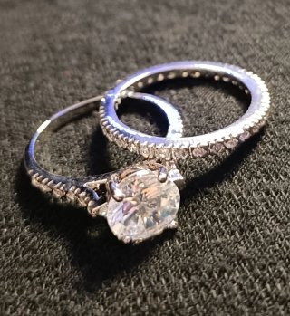 Set Anillo Oro Rosa