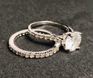 Set Anillo Oro Rosa