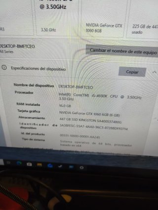 Tarjeta Gráfica GTX 1060 Ti 6GB MSI