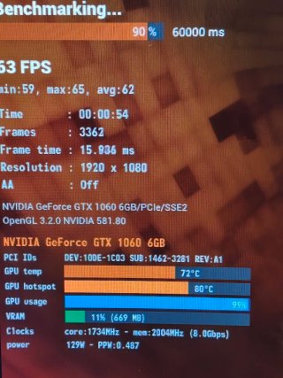 Tarjeta Gráfica GTX 1060 Ti 6GB MSI