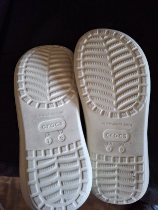 Sandalias Crocs Beige Mujer Talla 39 -40