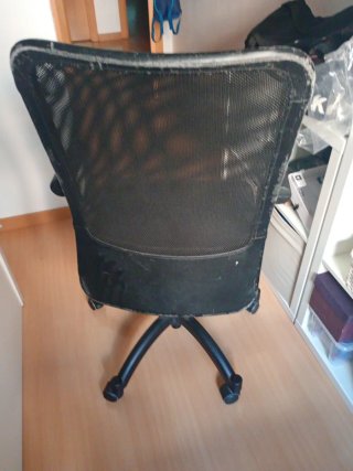 Silla de escritorio Ikea negra