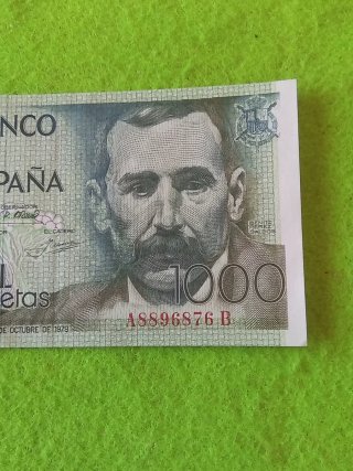Billete 1000 pesetas 1979 serie A/B