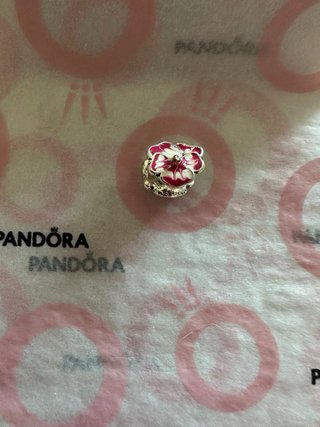 Charm Pandora Fiore Rosa