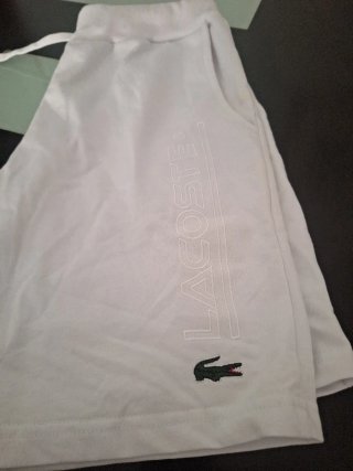 Bermudas Lacoste Blancas