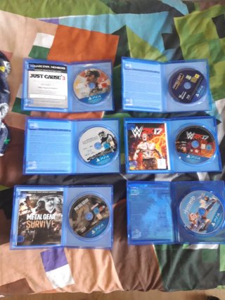 Lote 6 Giochi PS4