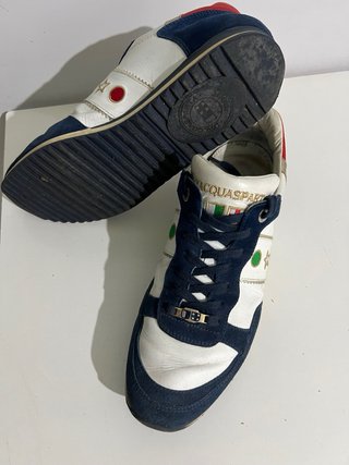 Scarpe uomo ACQUASPARTA blu/bianche