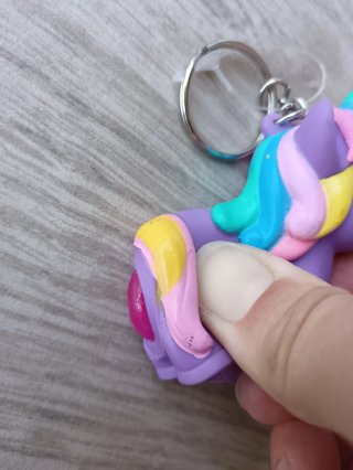 Portachiavi unicorno squeeze