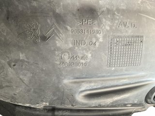 Paso rueda del dcho Citroën 9653141980