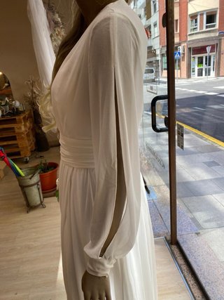 Vestido de Novia Largo Blanco