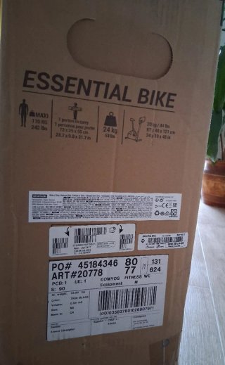 Bicicleta Estática Decathlon Domyos Essential