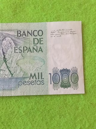 Billete 1000 pesetas Banco de España 1979