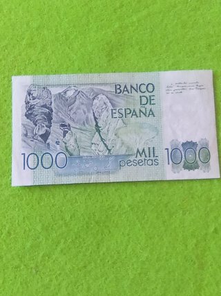 Billete 1000 pesetas Banco de España 1979