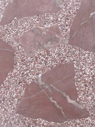 “OFERTA” Mesa de jardín/Terraza piedra y metal