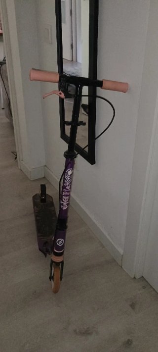 Patinete Oxelo MID5 Morado Niños Ajustable