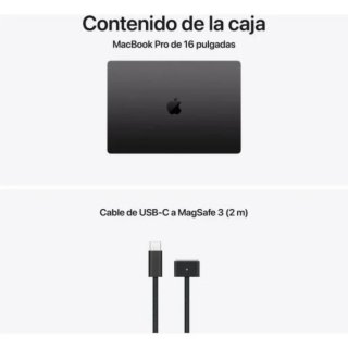 MacBook Pro 16 M5 Max 48GB 2TB 40-Core GPU Negro
