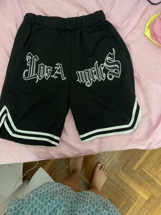 Pantalones cortos negros Los Angeles