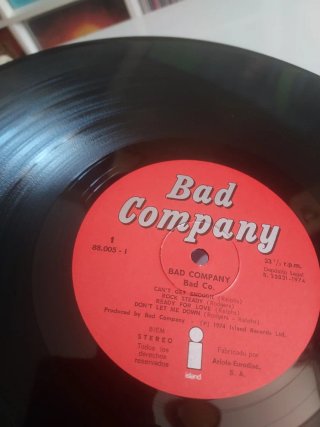 Bad Company LP Vinilo Hard Rock