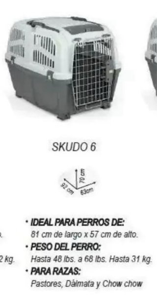 Transportín SKUDO 6 IATA con ruedas
