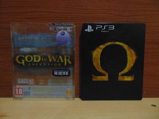 GOD OF WAR ASCENSION Ed. Especial. Steelbook. PS3