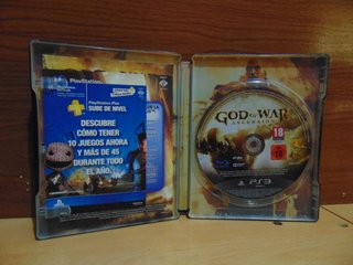 GOD OF WAR ASCENSION Ed. Especial. Steelbook. PS3