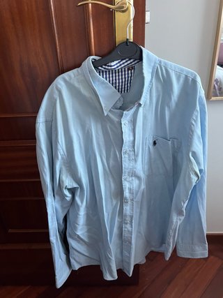 Camisa Polo Ralph Lauren Azul Pastel XL