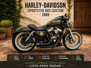 Harley-Davidson Sportster 883 Custom 2009