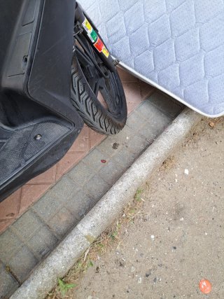 Kymco Scooter 125cc Negra/Plateada