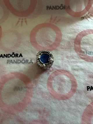 Charm Pandora Blu Scintillante