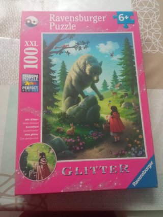 Puzzle Ravensburger Caperucita Roja Glitter 100 Pi