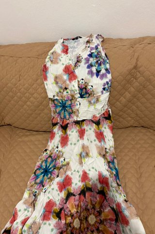 Vestido Desigual Blanco Talla S