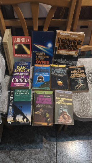 Lote 3 Libros Misterio y Ciencia Ficción