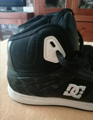 Zapatillas DC Altas unisex Negras y Blancas