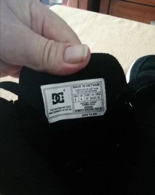 Zapatillas DC Altas unisex Negras y Blancas