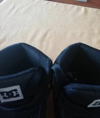 Zapatillas DC Altas unisex Negras y Blancas