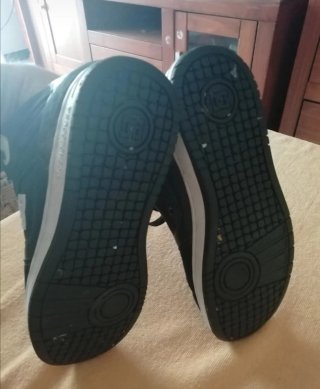 Zapatillas DC Altas unisex Negras y Blancas
