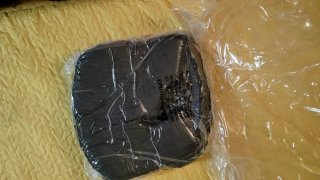 Cojín de pelvis negro Viscolatex Nuevo a estreno