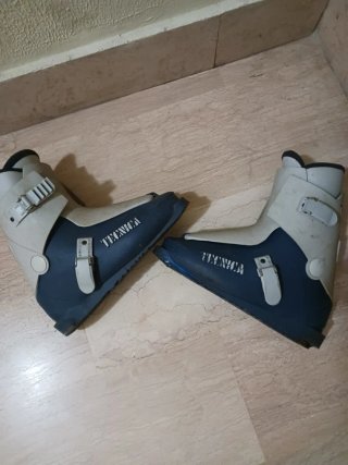 Scarponi sci Tecnica  da collezione non da usare
