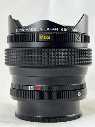 Objetivo Konica Hexanon AR 15mm 2.8 Fish-Eye