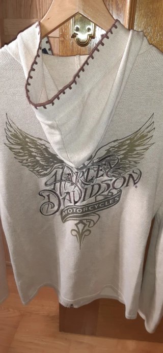 Chaqueta Harley Davidson Mujer Beige