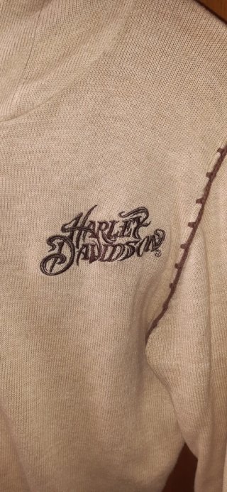Chaqueta Harley Davidson Mujer Beige