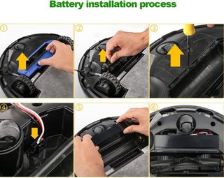 NUEVO! Batería 6200mAh 14.4V Xiaomi Mop T12