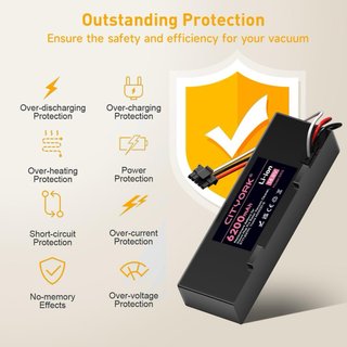 NUEVO! Batería 6200mAh 14.4V Xiaomi Mop T12