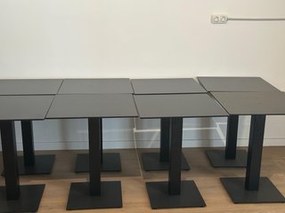 Mesa de madera rústica